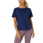 Футболка с рукавом реглан женская ASICS, темно-синий - фото