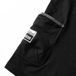 Adidas Унисекс поло черное - фото 4