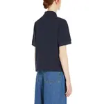 Поло с вышитым логотипом WEEKEND MaxMara, синий - фото 6