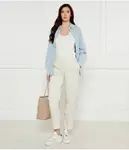 Майка Slim fit Calvin Klein, бежевый - фото 2