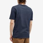 Футболка Folk Contrast Sleeve, темно-синий - фото 3