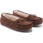 Бритт Траппер Тапочки Minnetonka Moccasin, коричневый - фото