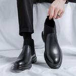 Ботинки Челси мужские черный Luomaike - фото 7