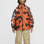 Куртка X Nocta с капюшоном "Опал" Азиатский размер Nike, оранжевый - фото 5