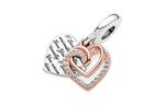 Pandora Шармы / Подвески Women's Silver/Rose Gold - фото 3