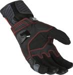 Перфорированные мотоциклетные перчатки Macna shellar, Black/Red - фото 2