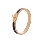 HERMES Эмалевые браслеты унисекс черные - фото 3