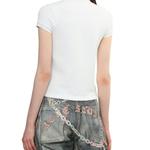 Женская рубашка Alexander Wang, розовый - фото 7