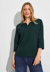 Рубашка STREET ONE, темно-зеленый - фото 2