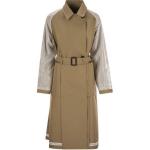 WEEKEND MaxMara Двубортное двустороннее тренч, Khaki - фото 6