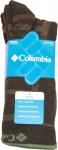 Columbia Light Weight Half-Cushion Crew 3 Pair, M10-13, Brown - фото