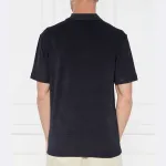 Рубашка-Поло свободного кроя pe_towel Boss, синий - фото 3