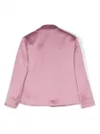 Атласный пиджак Monnalisa, розовый - фото 2