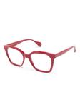 GIGI STUDIOS очки Ashira в массивной оправе, красный - фото 2