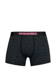 Боксеры с логотипом Dsquared2, черный - фото