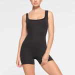 Комбинезон SKIMS Cotton Rib, цвет Soot - фото 2