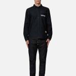 Рубашка мужская джинсовая синяя Evisu, синий - фото 3