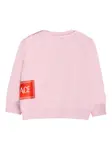 Толстовка с логотипом Versace Kids, розовый - фото 2
