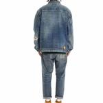 MADNESS Джинсовая куртка унисекс синяя, Blue - фото 5