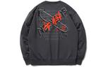 Li-Ning LiNing Sweatshirt Unisex Black Pine Gray - фото