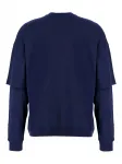 Футболка Double-layered wool sweatshirt DARKPARK, синий - фото 2