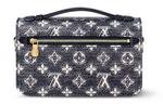LOUIS VUITTON Сумка Pochette Metis East West синяя - фото 3