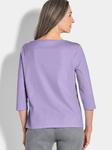 Goldner Лонгслив в сиреневом цвете - фото 4