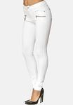Джинсы скинни Elara, белый - фото 4