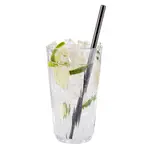 Соломинки APS (набор, 11 шт.), 10 трубочек из нержавеющей стали + щеточка для чистки, черный - фото 2