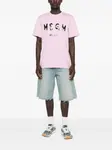 Футболка с логотипом Msgm, розовый - фото 2
