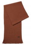 Шарф BOSS Albas, коричневый - фото