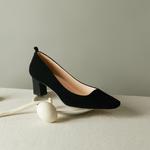 Туфли на высоком каблуке женские черный 7Or9 - фото 6