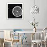 Фреска Feeby Limette Zitrone Natur, черно-белый - фото 2