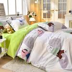 FUANNA Комплект постельного белья, 150 см, 4 предмета - фото 10