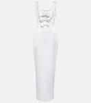 Свадебное атласное платье Rasario, белый - фото