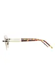 Солнцезащитные очки в оправе-авиатор P75 Kuboraum, золотистый - фото 2