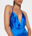 Асимметричное платье миди Alexandre Vauthier, Majestic Blue - фото 4