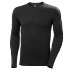 Футболка Helly Hansen Lifa Merino Midweight Crew, черный - фото