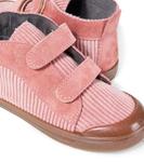 Кроссовки из вельвета и замши PèPè, Rosa - фото 4