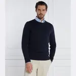 Шерстяной свитер обычного кроя Calvin Klein, синий - фото 2