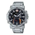 Часы Casio Analog-Digital Watch 'Silver Black', черный - фото