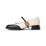 Туфли Мэри Джейн женские Josiny, бежевый/черный - фото