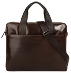 Портфель bugatti "ROMANO", натуральная кожа, коричневый - фото