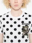 Футболка в горох Moschino, белый - фото 5