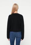 Кардиган Object OBJTHESS SLEEVE CARDIGAN, Black - фото 3