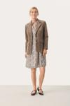 Платье-рубашка Part Two, серый - фото 5