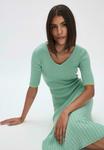 Платье-джемпер MIDI FITTED - Shift dress hessnatur, зеленый - фото 4