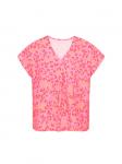 Блузка faina, розовый - фото