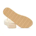 Пляжные шлепанцы с монограммой Tommy Hilfiger, экрю - фото 4