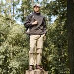 Свитшот мужской CAT, серый - фото 7